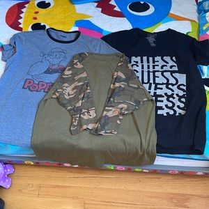 three shirts for the price of one